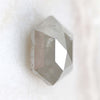 3.17 Carat Misty Gray Hexagon Celestial Diamond for Custom Work - Inventory Code MGH317 - Midwinter Co. Alternative Bridal Rings and Modern Fine Jewelry