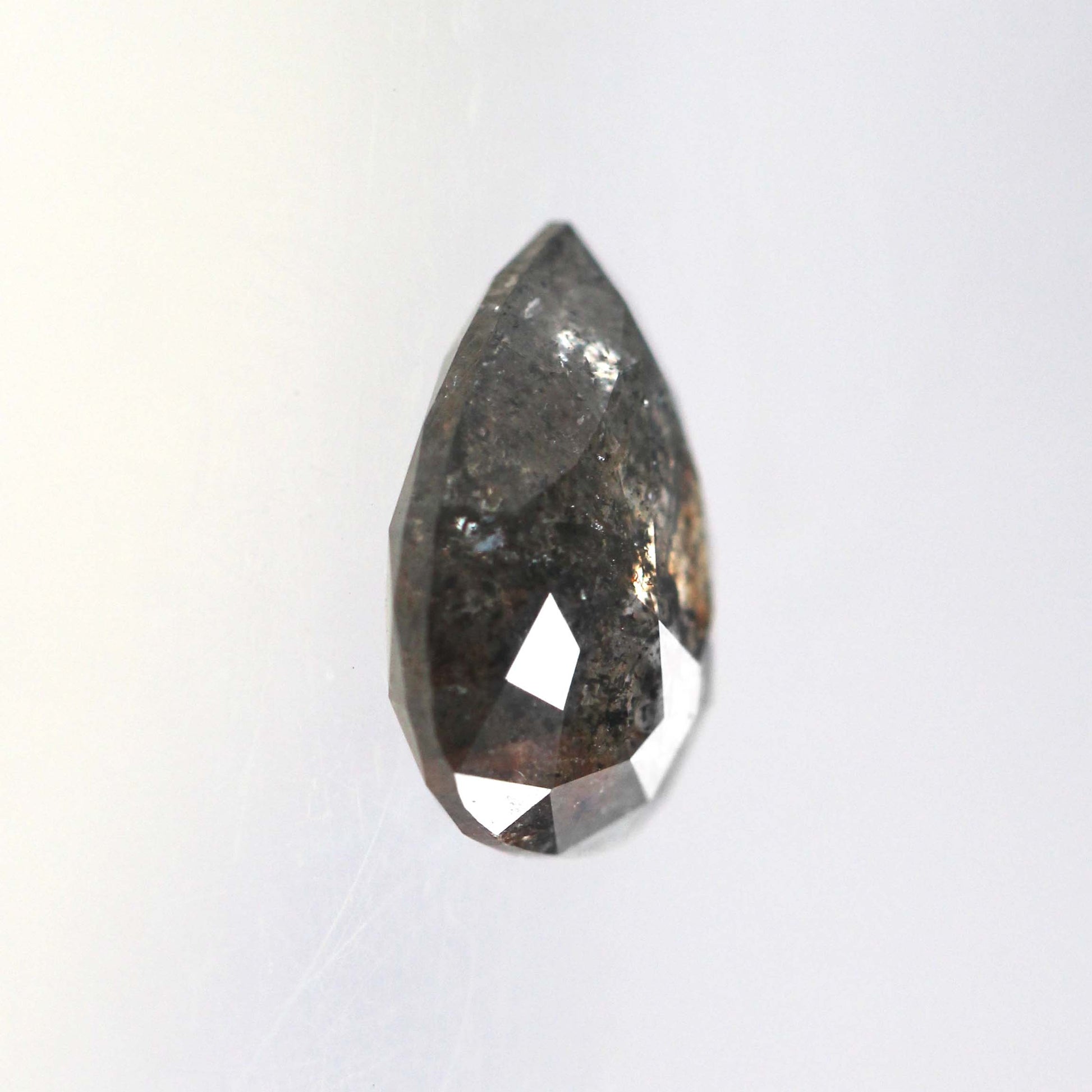 CAELEN (M) 2.58 Carat Black Pear Celestial Diamond for Custom Work - Inventory Code NBP258 - Midwinter Co. Alternative Bridal Rings and Modern Fine Jewelry
