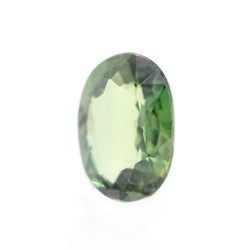1.31 Carat Oval Green Sapphire for Custom Work - Inventory Code OGS131 - Midwinter Co. Alternative Bridal Rings and Modern Fine Jewelry