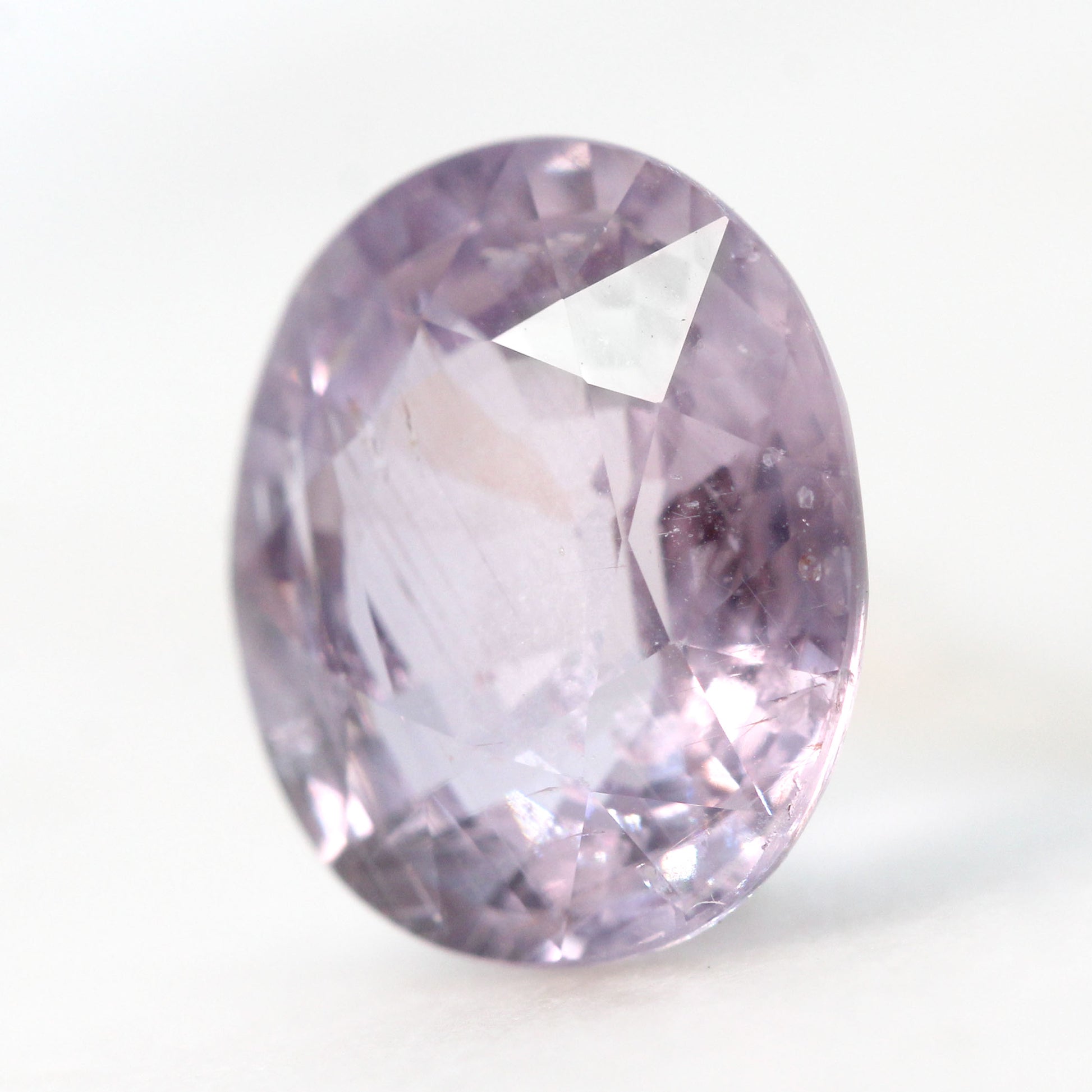 CAELEN (M) 6.11 Carat Purple Oval Sapphire for Custom Work - Inventory Code POSAP611 - Midwinter Co. Alternative Bridal Rings and Modern Fine Jewelry