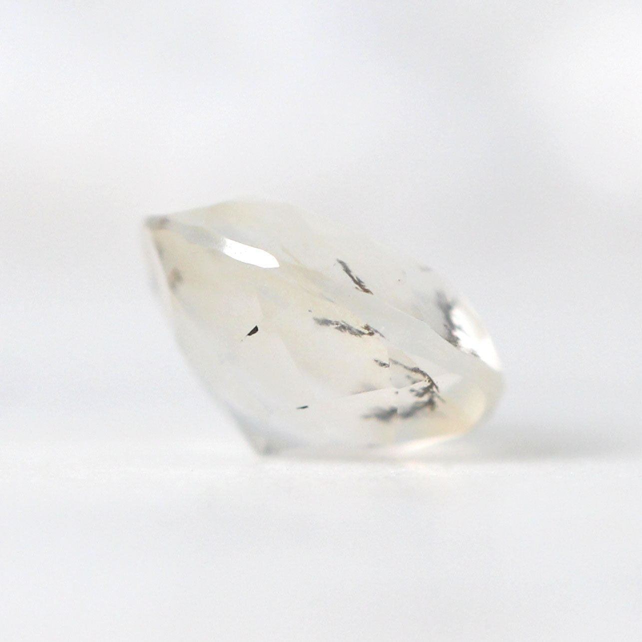1.93 Carat Round Dendritic Quartz for Custom Work - Inventory Code DQR193 - Midwinter Co. Alternative Bridal Rings and Modern Fine Jewelry