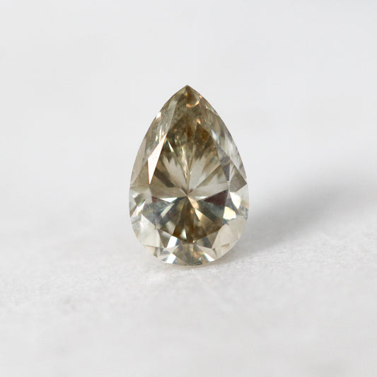 0.99 Carat Pear Champagne Diamond for Custom Work - Inventory Code CCPD099 - Midwinter Co. Alternative Bridal Rings and Modern Fine Jewelry