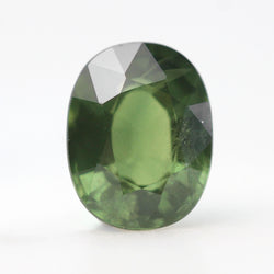 1.92 Carat Green Oval Sapphire for Custom Work - Inventory Code GOS192 - Midwinter Co. Alternative Bridal Rings and Modern Fine Jewelry