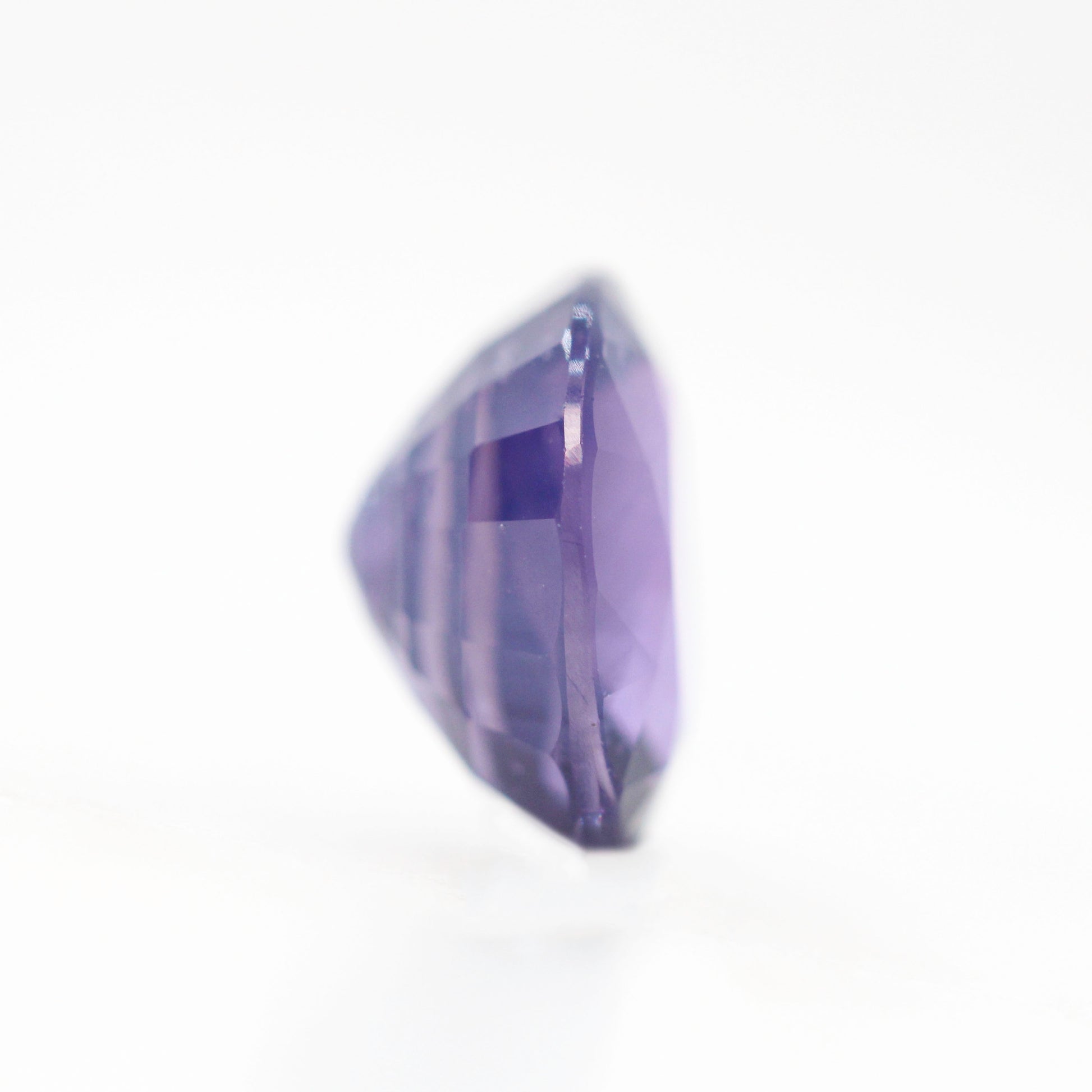 2.21 Carat Purple Oval Sapphire for Custom Work - Inventory Code POS221 - Midwinter Co. Alternative Bridal Rings and Modern Fine Jewelry