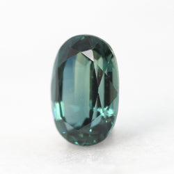 0.72 Carat Teal Oval Montana Sapphire for Custom Work - Inventory Code TOS072 - Midwinter Co. Alternative Bridal Rings and Modern Fine Jewelry
