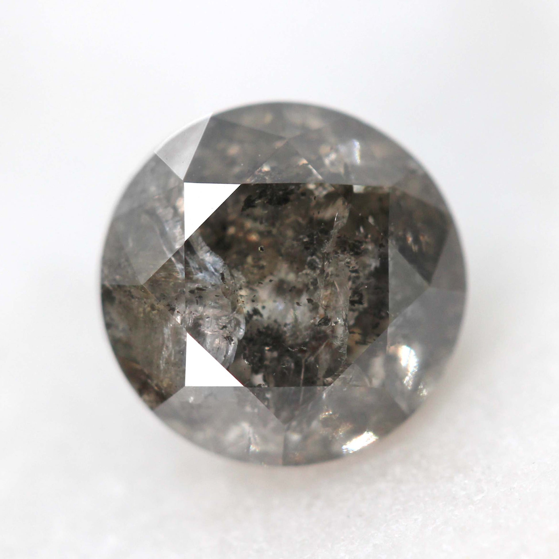 2.05 Carat Round Dark Celestial Diamond for Custom Work - Inventory Code NBR205 - Midwinter Co. Alternative Bridal Rings and Modern Fine Jewelry