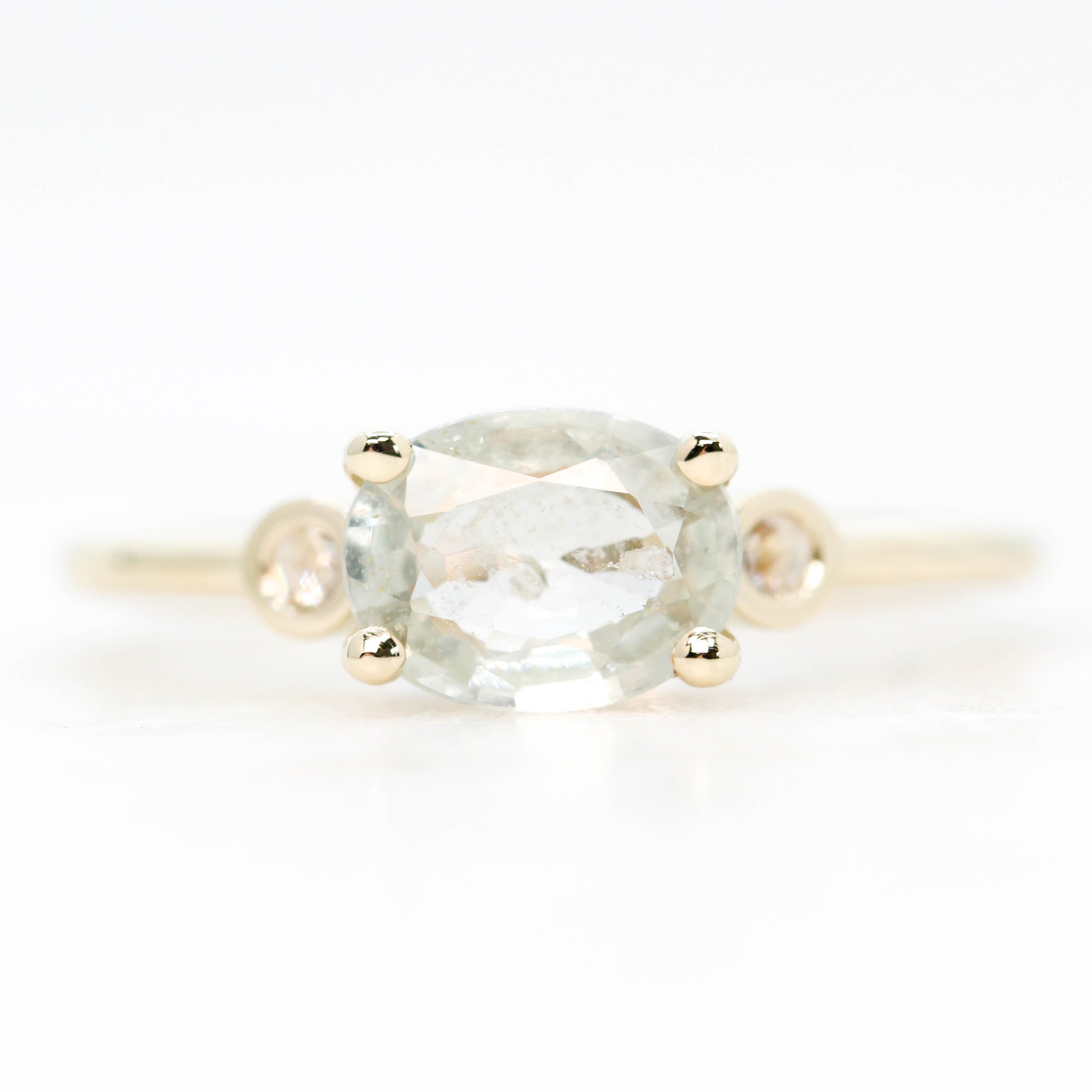 2.15CT Vintage Diamond Fancy Light brown Diamond Cluster 18k yellow gold  ring | eBay