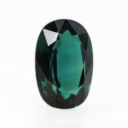 5.23 Carat Teal Green Oval Sapphire for Custom Work - Inventory Code TOS523 - Midwinter Co. Alternative Bridal Rings and Modern Fine Jewelry