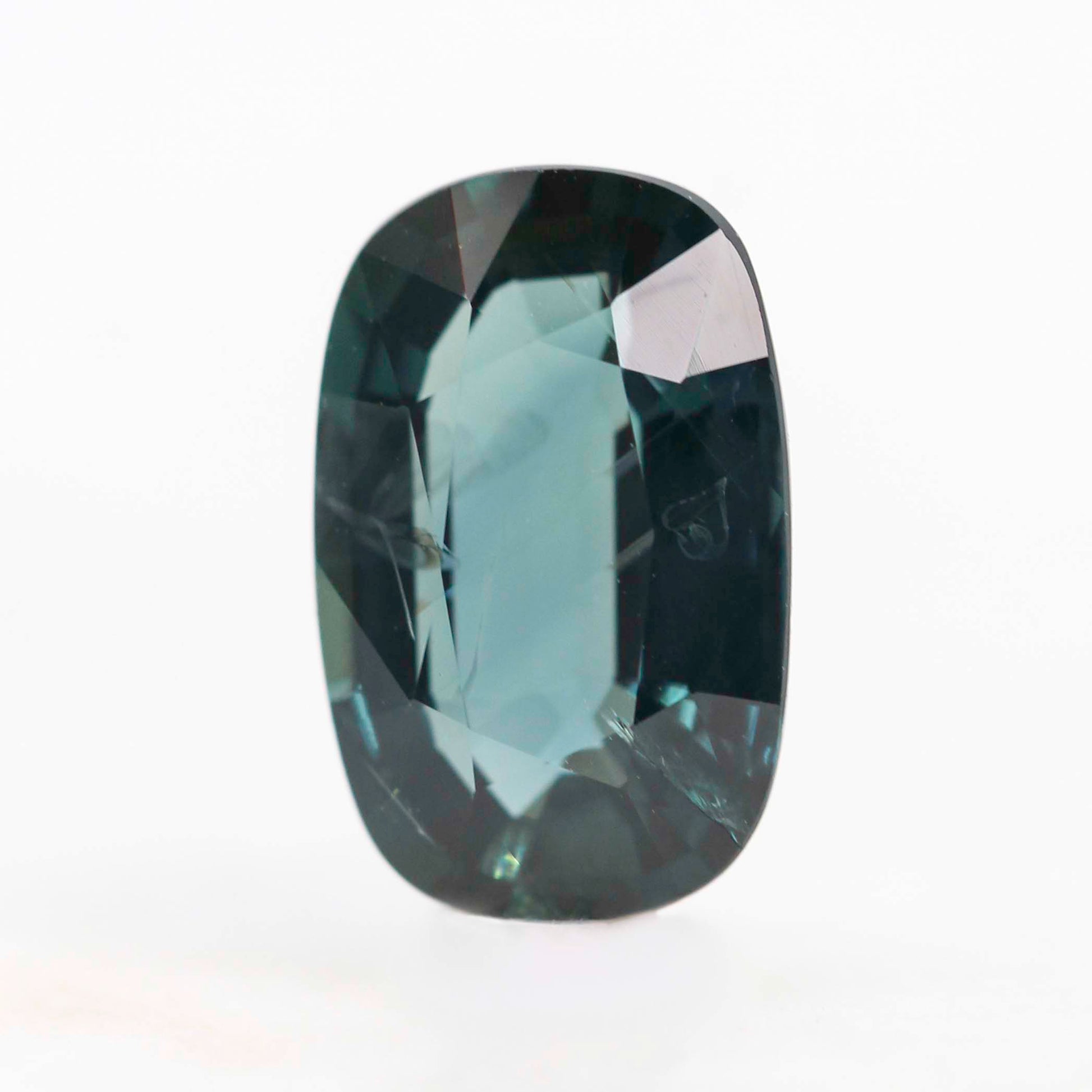 2.12 Carat Teal Oval Sapphire for Custom Work - Inventory Code TOS212 - Midwinter Co. Alternative Bridal Rings and Modern Fine Jewelry