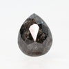 2.66 Carat Black Celestial Pear Diamond for Custom Work - Inventory Code NBP266 - Midwinter Co. Alternative Bridal Rings and Modern Fine Jewelry