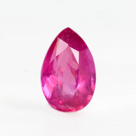1.22 Carat Pink Pear Sapphire for Custom Work - Inventory Code PPS122 - Midwinter Co. Alternative Bridal Rings and Modern Fine Jewelry