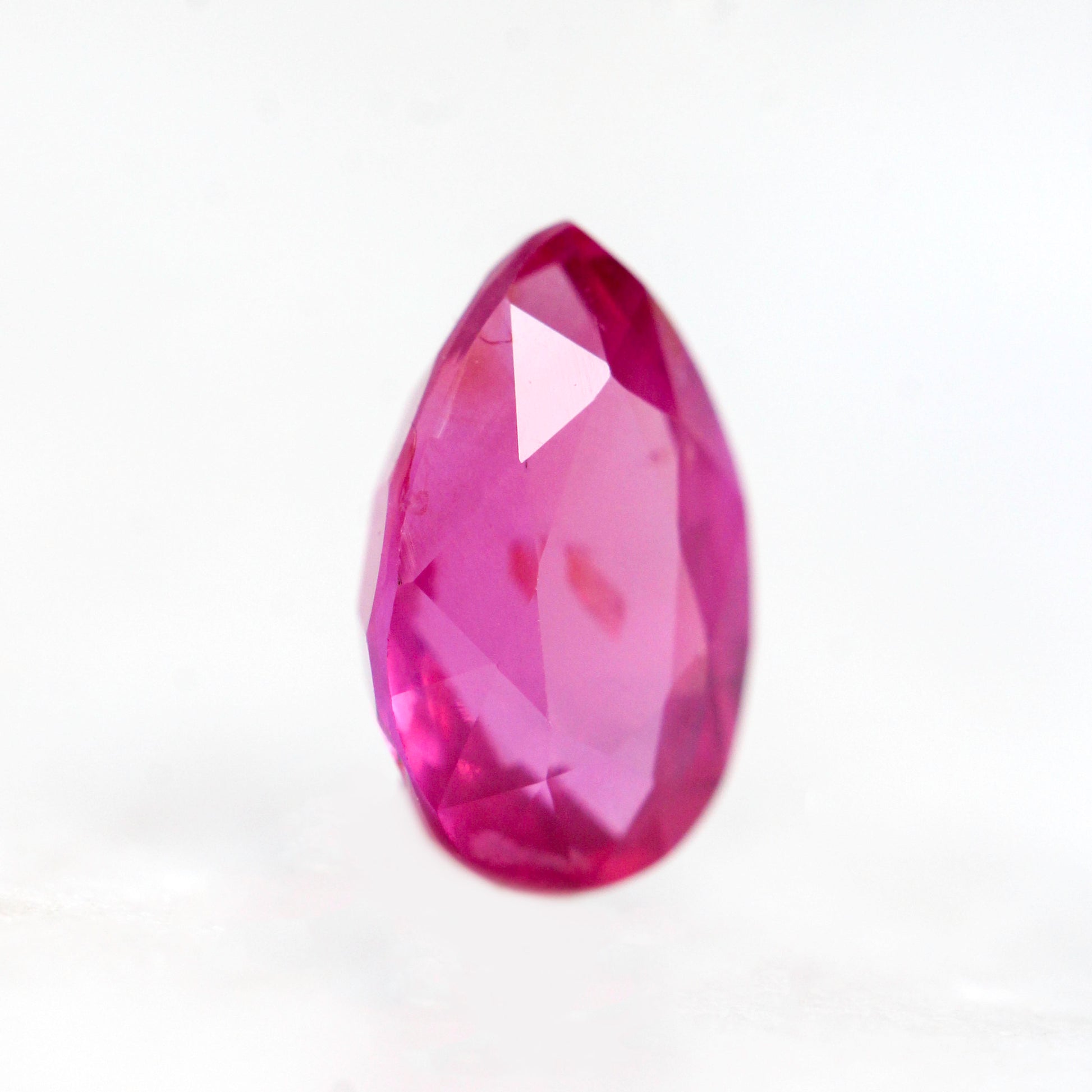 1.22 Carat Pink Pear Sapphire for Custom Work - Inventory Code PPS122 - Midwinter Co. Alternative Bridal Rings and Modern Fine Jewelry