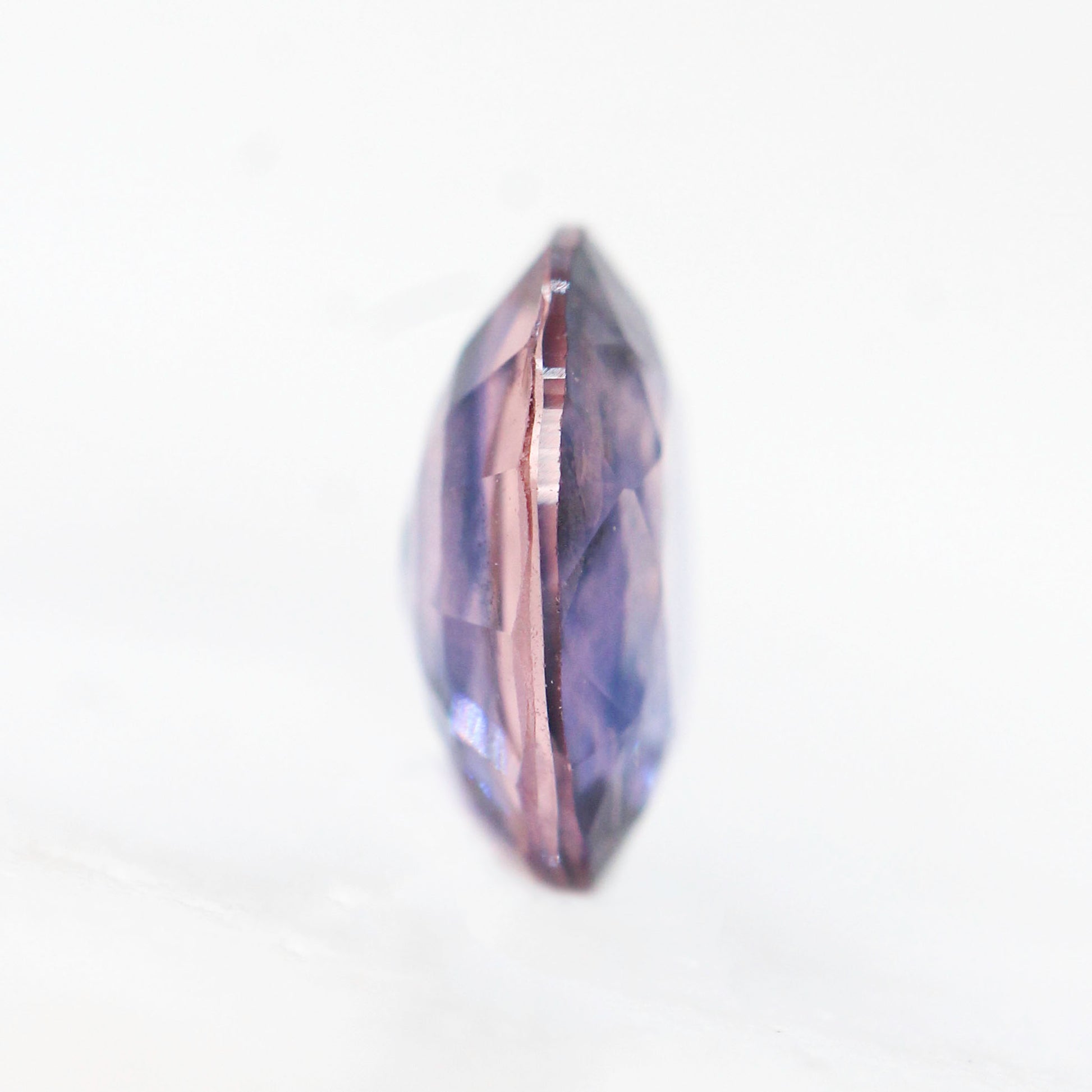 1.41 Carat Purple Oval Sapphire for Custom Work - Inventory Code POS141 - Midwinter Co. Alternative Bridal Rings and Modern Fine Jewelry