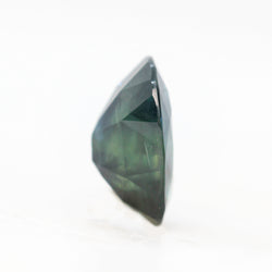 2.84 Carat Teal Green Oval Sapphire for Custom Work - Inventory Code TGOS284 - Midwinter Co. Alternative Bridal Rings and Modern Fine Jewelry