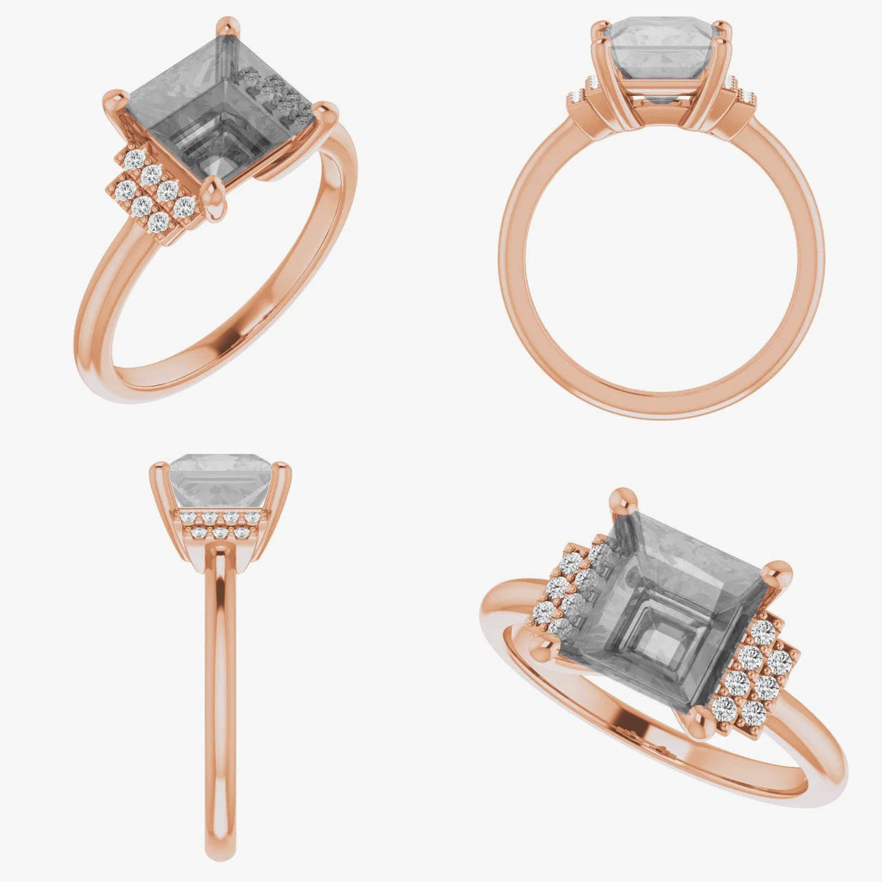 Isabella Setting - Midwinter Co. Alternative Bridal Rings and Modern Fine Jewelry