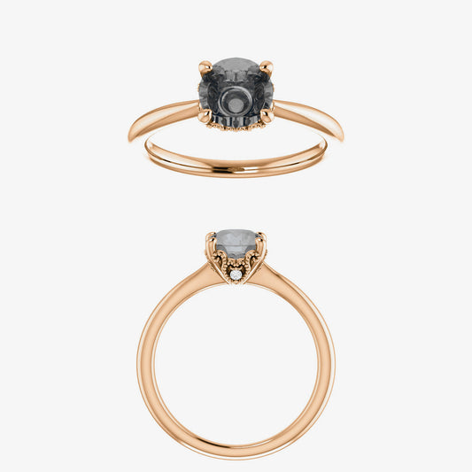 Lark setting - Midwinter Co. Alternative Bridal Rings and Modern Fine Jewelry