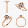Lilac Setting - Midwinter Co. Alternative Bridal Rings and Modern Fine Jewelry