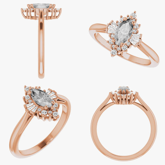 Meghan Setting - Midwinter Co. Alternative Bridal Rings and Modern Fine Jewelry