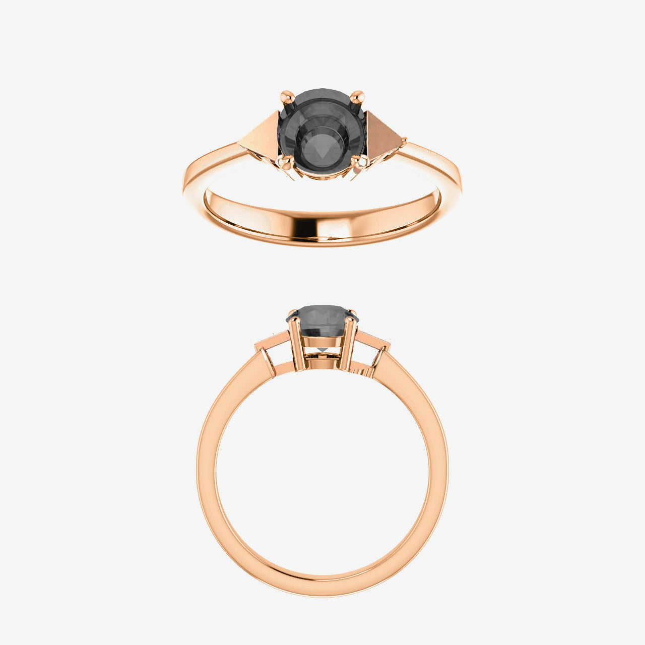 Quinta setting - Midwinter Co. Alternative Bridal Rings and Modern Fine Jewelry