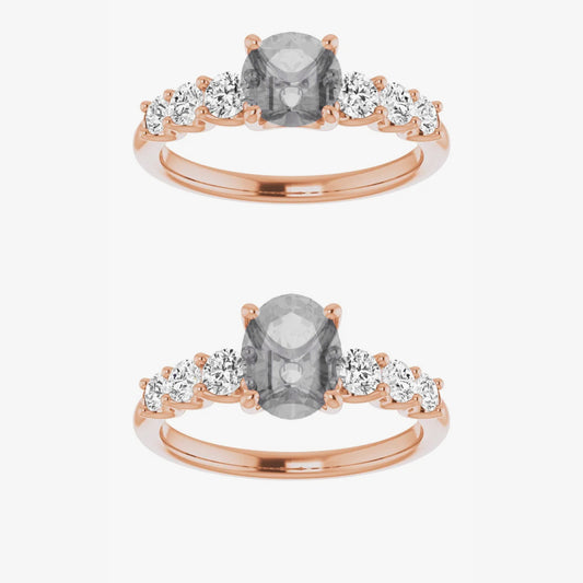 Nina Setting - Midwinter Co. Alternative Bridal Rings and Modern Fine Jewelry