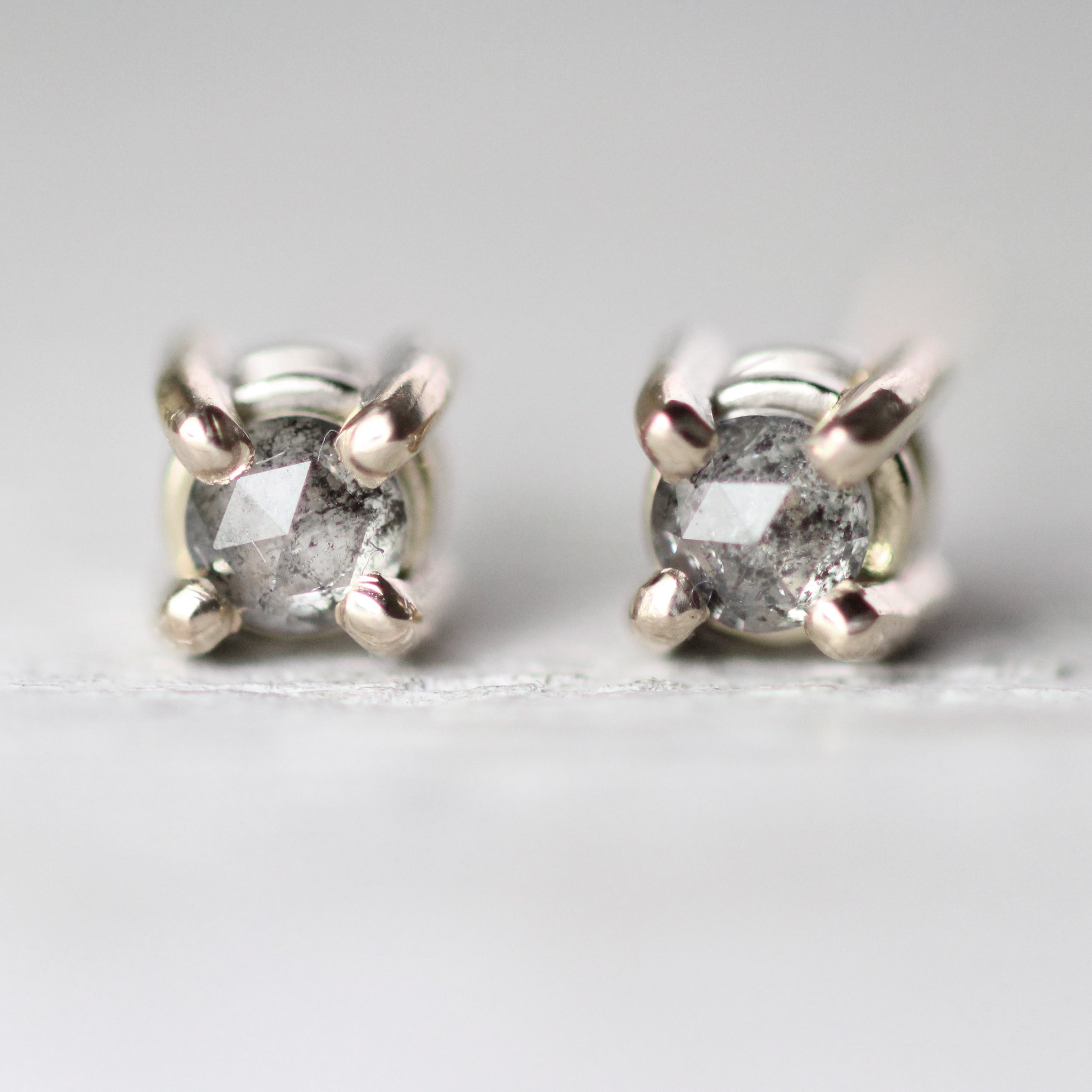 Davie Silver Stud Earrings in Platinum Drusy | Kendra Scott