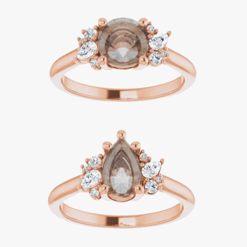 Sable Setting - Midwinter Co. Alternative Bridal Rings and Modern Fine Jewelry