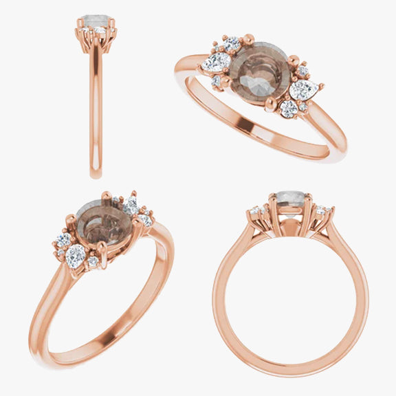 Sable Setting - Midwinter Co. Alternative Bridal Rings and Modern Fine Jewelry