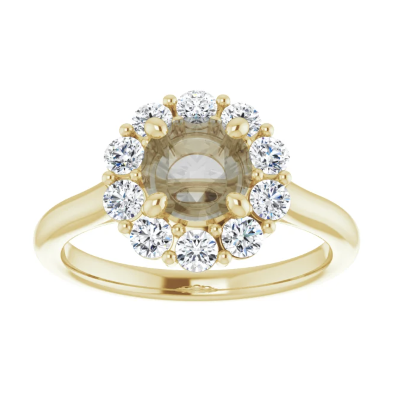 Magnolia Setting - Midwinter Co. Alternative Bridal Rings and Modern Fine Jewelry
