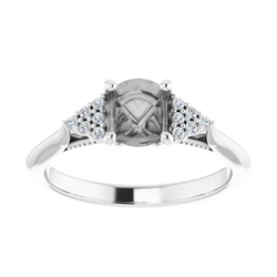 Keiri Setting - Midwinter Co. Alternative Bridal Rings and Modern Fine Jewelry