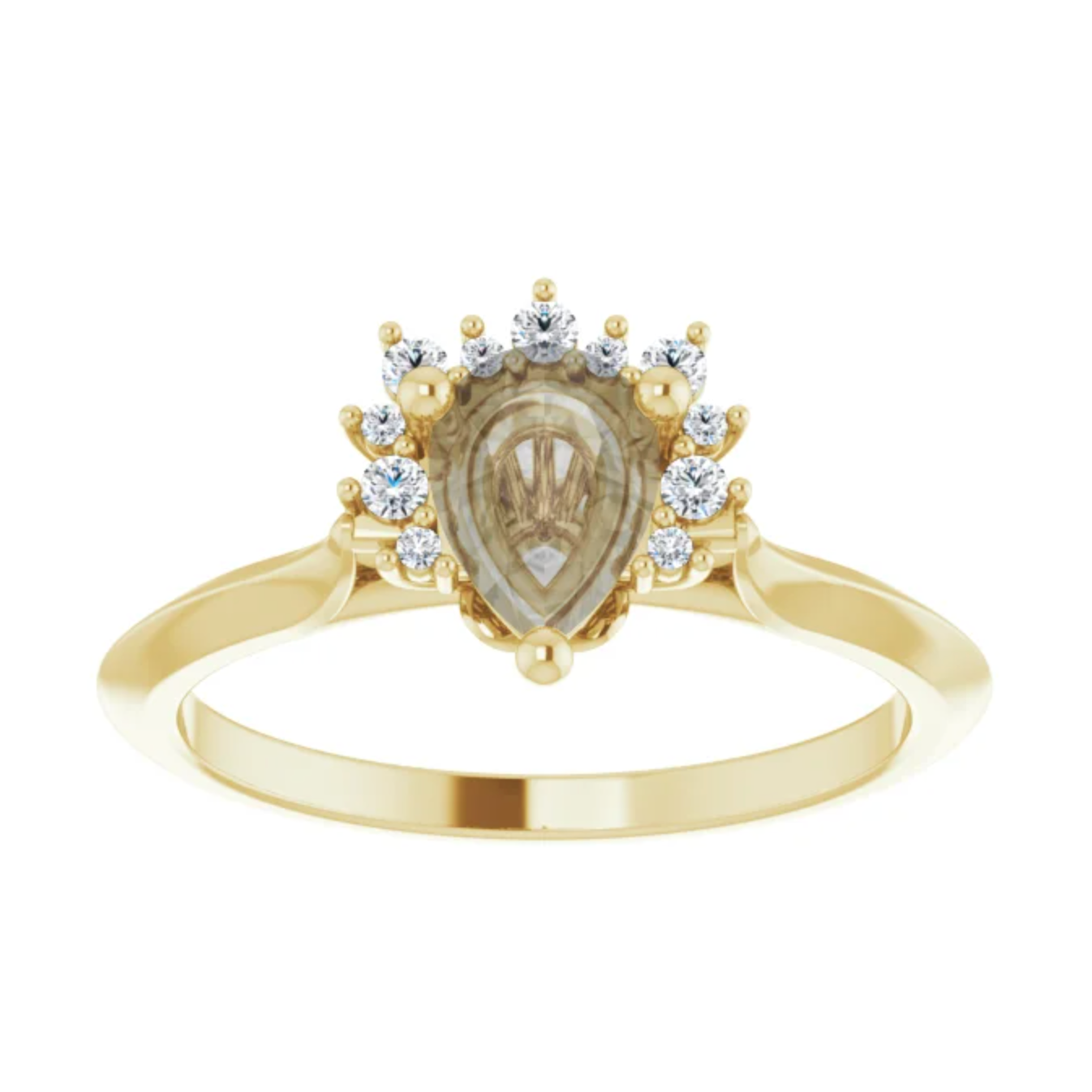 Nadine Setting - Midwinter Co. Alternative Bridal Rings and Modern Fine Jewelry