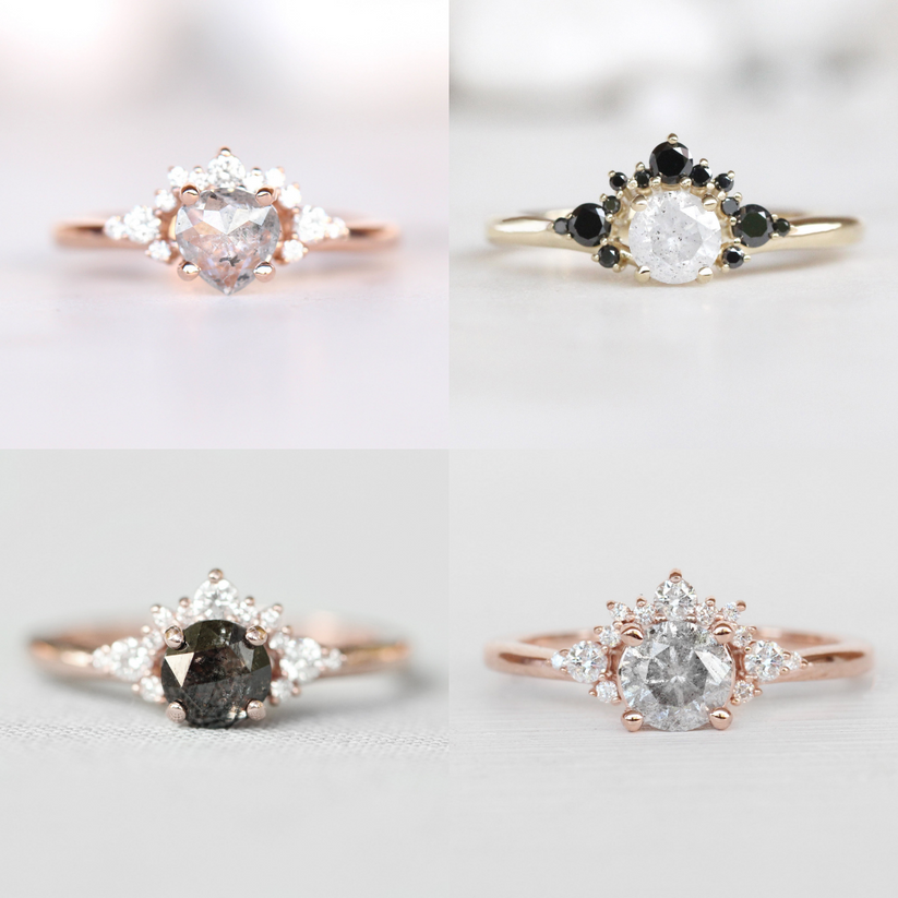 Athena Setting – Midwinter Co. Alternative Bridal Rings and Modern Fine ...