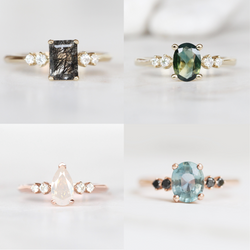 Cordelia Setting - Midwinter Co. Alternative Bridal Rings and Modern Fine Jewelry