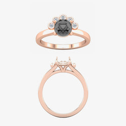 Evegwen Setting - Midwinter Co. Alternative Bridal Rings and Modern Fine Jewelry