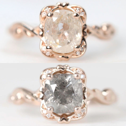Aurora Setting - Midwinter Co. Alternative Bridal Rings and Modern Fine Jewelry
