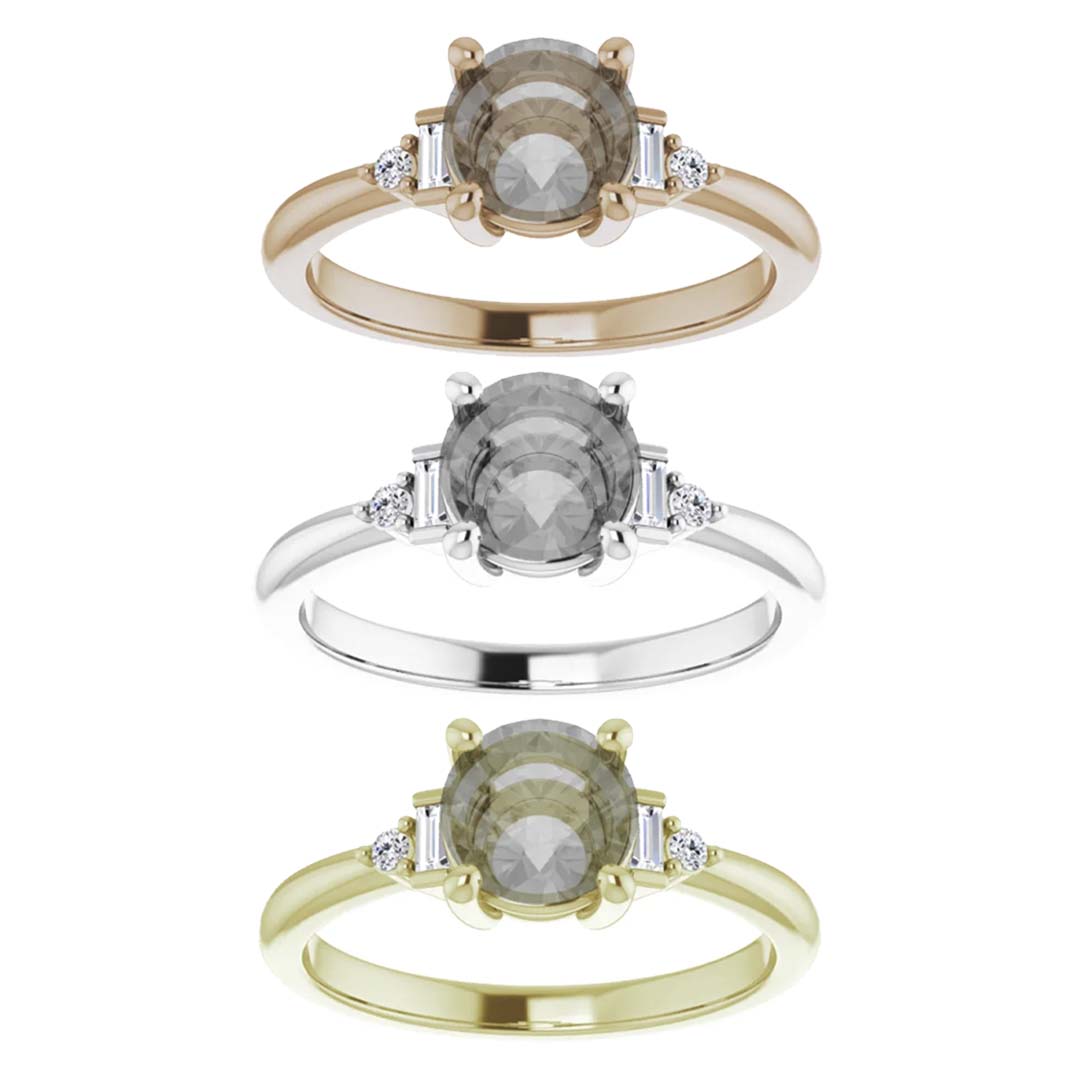 Iris Setting - Midwinter Co. Alternative Bridal Rings and Modern Fine Jewelry