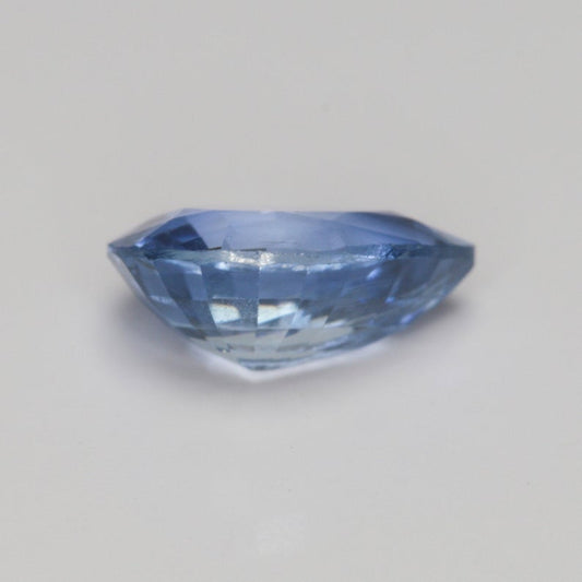 .75 carat cornflower blue pear sapphire - custom work - inventory code: CBSP75 - Midwinter Co. Alternative Bridal Rings and Modern Fine Jewelry