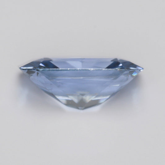 .88 carat medium cornflower blue emerald cut radiant sapphire - custom work - inventory code: ECRSAP88 - Midwinter Co. Alternative Bridal Rings and Modern Fine Jewelry