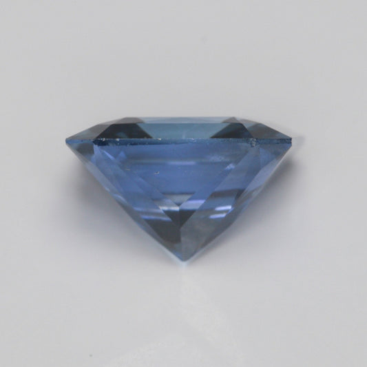 1.08 carat medium blue radiant cut sapphire - custom work - inventory code RCBS108 - Midwinter Co. Alternative Bridal Rings and Modern Fine Jewelry