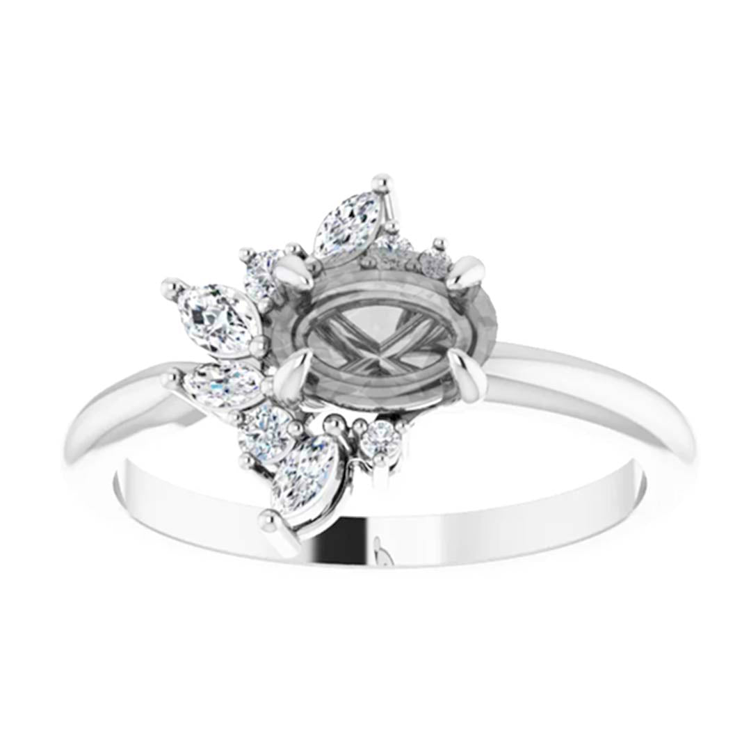 Amaya setting - Midwinter Co. Alternative Bridal Rings and Modern Fine Jewelry