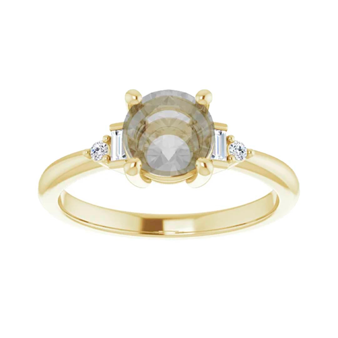 Iris Setting - Midwinter Co. Alternative Bridal Rings and Modern Fine Jewelry