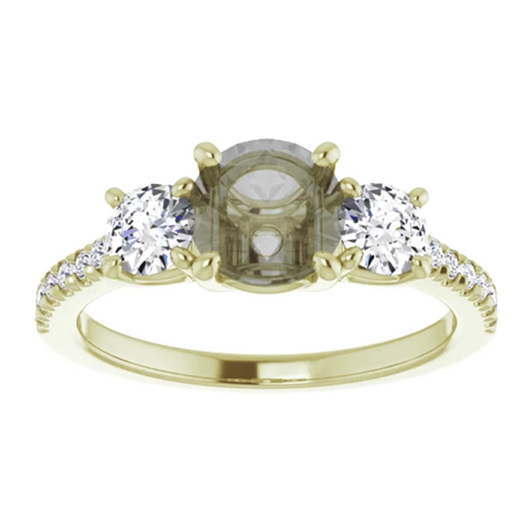 Jupiter Setting - Midwinter Co. Alternative Bridal Rings and Modern Fine Jewelry
