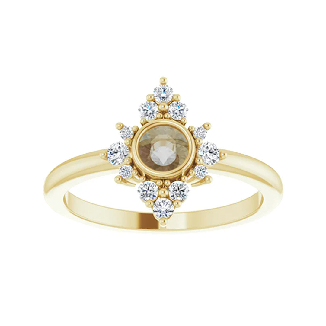 Estrella Setting - Midwinter Co. Alternative Bridal Rings and Modern Fine Jewelry