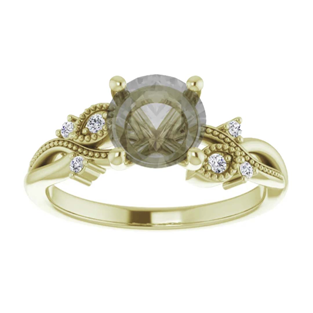 Jasmine Setting - Midwinter Co. Alternative Bridal Rings and Modern Fine Jewelry