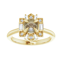 CAELEN (J) Geraldine Setting - Midwinter Co. Alternative Bridal Rings and Modern Fine Jewelry